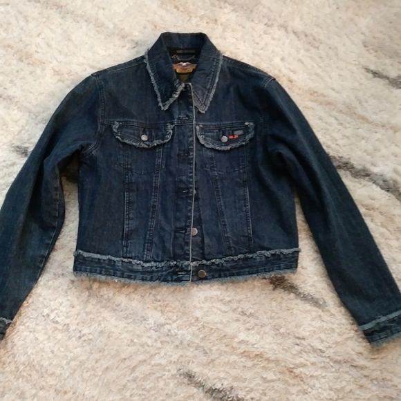 Harley Davidson Jean Jacket - Picture 3 of 7